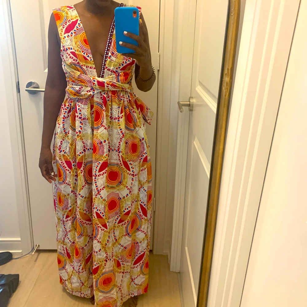 Straight from ghana the paternal land  maxi dress